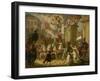 Allegory of the Triumphal Procession of the Prince of Orange-Cornelis van Cuylenburgh II-Framed Art Print