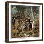 Allegory of the Truce of 1609 Between the Netherlands and Spain, Detail, 17th Century-Adriaen van de Venne-Framed Giclee Print