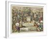 Allegory of the Victory of the Allies in 1704, 1704-1705-Romeyn De Hooghe-Framed Giclee Print