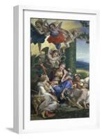 Allegory of the Virtues-Correggio-Framed Giclee Print