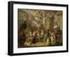 Allegory of Triumphal Procession of Prince of Orange, Hero of Waterloo, 1815-Cornelis van Cuylenburgh II-Framed Giclee Print