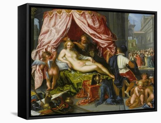 Allegory of Vanity, 1620-Pieter Isaacsz-Framed Stretched Canvas