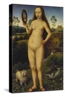 Allegory of Vanity, Left Panel of a Travel Altar-Hans Memling-Stretched Canvas