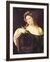 Allegory of Vanity, or Young Woman with a Mirror, circa 1515-Titian (Tiziano Vecelli)-Framed Giclee Print