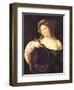 Allegory of Vanity, or Young Woman with a Mirror, circa 1515-Titian (Tiziano Vecelli)-Framed Giclee Print