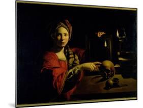 Allegory of Vanity-Trophime Bigot-Mounted Giclee Print