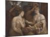 Allegory of Venus and Cupid, C.1600-Titian (Tiziano Vecelli)-Mounted Giclee Print