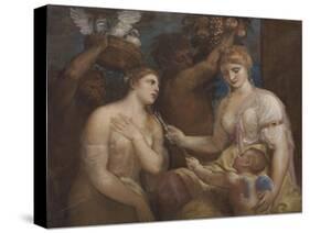 Allegory of Venus and Cupid, C.1600-Titian (Tiziano Vecelli)-Stretched Canvas