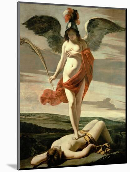 Allegory of Victory-Louis Le Nain-Mounted Premium Giclee Print