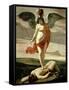 Allegory of Victory-Louis Le Nain-Framed Stretched Canvas