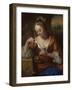 Allegory of Virtue and Riches, Ca. 1665-1667-Godfried Cornelisz Schalcken-Framed Giclee Print