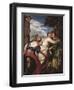 Allegory of Virtue and Vice or Hercules' Choice, Circa 1580-Paolo Caliari-Framed Giclee Print