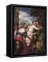 Allegory of Virtue and Vice or Hercules' Choice, Circa 1580-Paolo Caliari-Framed Stretched Canvas