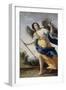 Allegory of Virtue Said before Allegory of Victory-Simon Vouet-Framed Giclee Print