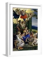 Allegory of Virtues, 1529-Antonio Allegri Da Correggio-Framed Giclee Print