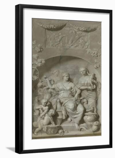 Allegory of Wealth-Gerard De Lairesse-Framed Art Print