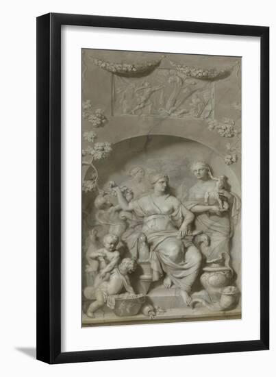 Allegory of Wealth-Gerard De Lairesse-Framed Art Print