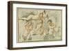 Allegory of Wine Making-Guercino (Giovanni Francesco Barbieri)-Framed Giclee Print