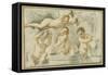 Allegory of Wine Making-Guercino (Giovanni Francesco Barbieri)-Framed Stretched Canvas