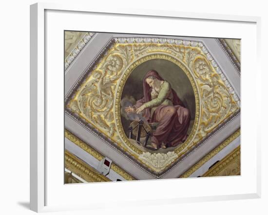 Allegory of Winter, 1830-Giuseppe Costa-Framed Giclee Print