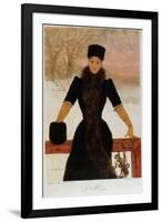 Allegory of Winter, circa 1900-Jan van Beers-Framed Premium Giclee Print