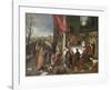 Allegory of Winter-Pieter Bruegel the Elder-Framed Premium Giclee Print