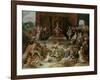 Allegory on the Abdication of Emperor Charles V in Brussels, C.1630-40-Frans Francken the Younger-Framed Giclee Print