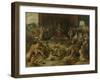 Allegory on the Abdication of Emperor Charles V in Brussels October 1555, 1642-Frans Francken the Younger-Framed Giclee Print