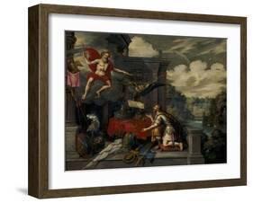 Allegory on the Coronation of Ferdinand II on 9th September 1619, after 1619-Ambrosius the Elder Francken-Framed Giclee Print