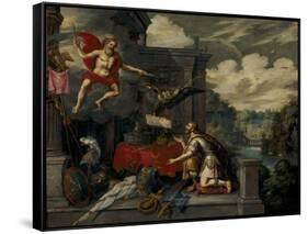 Allegory on the Coronation of Ferdinand II on 9th September 1619, after 1619-Ambrosius the Elder Francken-Framed Stretched Canvas