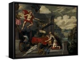 Allegory on the Coronation of Ferdinand II on 9th September 1619, after 1619-Ambrosius the Elder Francken-Framed Stretched Canvas