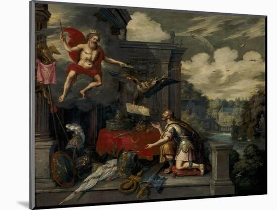 Allegory on the Coronation of Ferdinand II on 9th September 1619, after 1619-Ambrosius the Elder Francken-Mounted Giclee Print