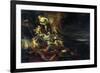 Allegory on the Raid on Chatham-Cornelis Bisschop-Framed Premium Giclee Print