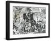 Allegory on the Travels of Ferdinand Magellan-Theodore de Bry-Framed Giclee Print