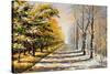 Allegory on Theme Winter-Autumn-balaikin2009-Stretched Canvas