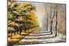 Allegory on Theme Winter-Autumn-balaikin2009-Mounted Premium Giclee Print