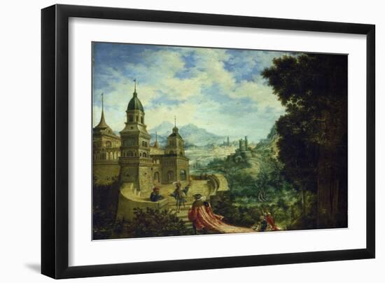 Allegory, the Beggar Is Sitting on the Train of Arrogance, 1531-Albrecht Altdorfer-Framed Giclee Print