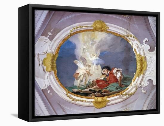 Allegory-Giambattista Tiepolo-Framed Stretched Canvas