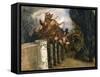 Allegory-Filippo Palizzi-Framed Stretched Canvas
