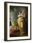 Allegra or Mirth-George Romney-Framed Giclee Print