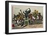 Allegro Furioso' - a Monkey Orchestra-null-Framed Art Print