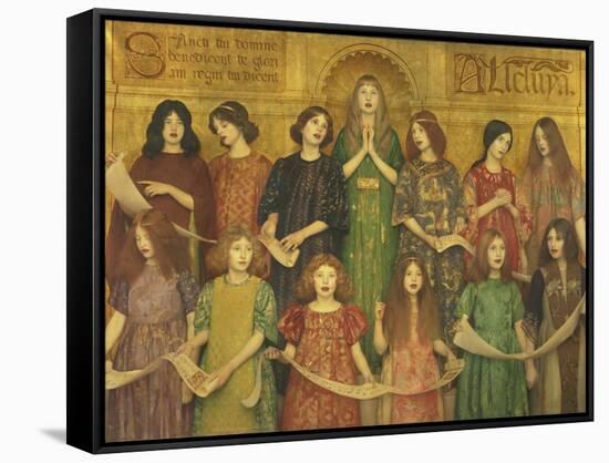 Alleluia-Thomas Cooper Gotch-Framed Stretched Canvas