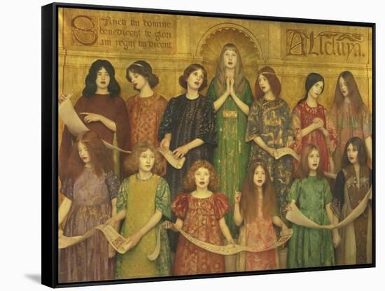 Alleluia-Thomas Cooper Gotch-Framed Stretched Canvas