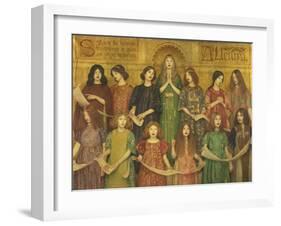 Alleluia-Thomas Cooper Gotch-Framed Giclee Print