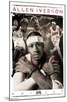 Allen Iverson - Collage-Trends International-Mounted Poster
