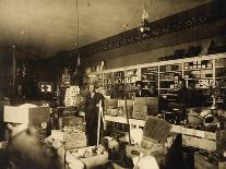 Spenker & Miller Company-A Mercantile Operation In Goldfield-Interior-Allen Photo Company-Mounted Art Print