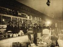 Spenker & Miller Company-A Mercantile Operation In Goldfield-Interior-Allen Photo Company-Mounted Art Print
