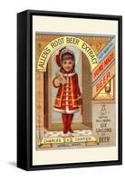 Allen's Root Beer Extract-null-Framed Stretched Canvas