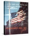 Remember Dec. 7th! 1942-Allen Saalburg-Stretched Canvas