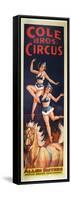 "Allen Sisters, America's Greatest Equestriennes", Circa 1940-null-Framed Stretched Canvas